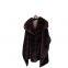 Nouveau chale - cape à revers en fourrure pour l'automne et l'hiver, manteau sursiz, cardigan large pour femmes