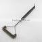 Amazon Hot rank 12'' BBQ grill brush zinc plated wire bbq cleaning brush 12inch steel wire brush custom
