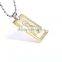 Factory Wholesale Charm Stainless Steel Pendant Jesus Tag Pendant