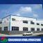 Structural steel frame warehouse construction