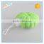 Good quality and exfoliating mesh pouf bath sponge PE mesh sponge for sale