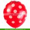 100pcs 12" INCH Latex Polka Dot wholesale Balloons Christmas Birthday Wedding Balloon
