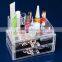 plastic cosmetic makeup container,cosmetic organizer,empty cosmetics box