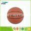 Outdoor standard size promotional rubber colorful basketballs