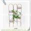 LC-85510 Unique metal iron water pot flower shower shape plant holder