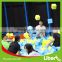With Spider Tower Blue Color Safe High Quality Big Commercial Trampoline For Adults Indoor Trampoline Park