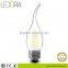 2W 4W E26 Medium Base Candelabra Style LED Bulb