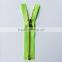 High Quality Hanged Plated Shiny Polished Y Teeth Metal Zipper