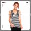 2016 seamless wholesale women camisole with stripe