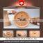 Hots sale Shanshui new design 100% wooden desktop clock, DRZ003