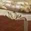 Antique Carved Back Armchair Solidwood Carved Chair With Fabric