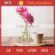 Wholesale single champagne glass footed long stem flower vase