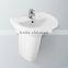 L800F Washbasin With Half Pedestal Sanitary Ware Ceramics Bathroom Design