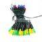 Outdoor Garden Decor 750cm Solar Powered Lamp 50pcs LED Ice Fairy Lighting Strings Sense Colorful Light for mas Party Wedding