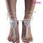 Lovely Girls Crochet Anklet Barefoot Sandals