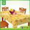 Latest Design Flannel Plastic Tablecloth with Printed Pattern