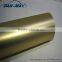 New smart fashion gold chrome brushed aluminium vinyl film for car wrapping