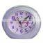 plastic table alarm clock snooze light clock, desk clock