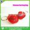 Giveaways Cheap Plastic Fireman Hat Led Keychain Light