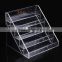 Import Acrylic 3 Tiers Clear Acrylic Nail Polish Display Stand