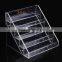 Import Acrylic 3 Tiers Clear Acrylic Nail Polish Display Stand