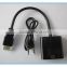 1080P HDMI input VGA output male to female cable adapter