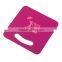 custom shape 17*17cm propathene fans