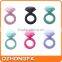 2015 fashion custom silicone finger rings