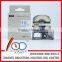 Compatible Label Cassete for Epson/Kingjim Label Tape Printer SM18X 18mm Black on Matte Silver