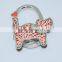 2015 Metal Cat Shape Handbag Bag Purse Hanger Table Hook for wholesales