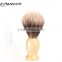 Wholesale wood shave natural brush for shaving with stainless shaving stand