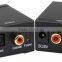 Analog to Digital Audio R/L to Toslink Coaxial Converter