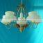Modern chrome glass dining room chandeliers lamp with CE