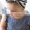 Wholesale colorful gingham toddler girls cute headband hair warp