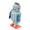Customized Funny Dark Green Clockwork Spring Walking Robot Toy Gift Action Figures China manufacturer