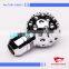 Factory Direct Sale 5 Speed Manual Universal Gear Shifter Shift Stick Knob Aluminum Racing Replace W/3 Adapter