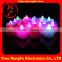 Wholesale pink led flameless candle,led paraffin wax candle light,wax flickering led pillar candles