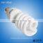 Hot selling 11w half spiral shape CFL energy saving light bulb with E27