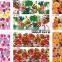 2016 Beauty 3D flowers DIY Ble nail sticker for Nail Decal Tips