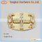 Manufacturer custom Zinc alloy twist lock with rhinestone for bag