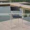 antique leisure outdoor aluminum dining chair with arms YC040