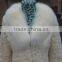 New Design Women Winter Rabbit Fur Coat