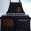 pretty denim work apron leather tool apron