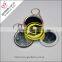 Promotional gift beautiful personalised quality keyring tin mirror