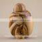 Olive Wood Carved Composition of Loving People
