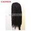 New products 2016 Popular Style Twist Braided Wigs For Black Women Omber Synthetic Wig Braided Lace Front Wig                        
                                                Quality Choice