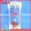 Chinese factory produce wholesale high quality and cheap glass sand timer for home decoration