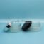 100ml frosted cylinder plastic PET jars, 100ml plastic cosmetic jars
