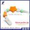 New Products 2016 Colorful Safety Baby Teething Toy Silicone Wooden Clip Pacifier Chain                        
                                                Quality Choice