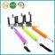 wire control bluetooth phone selfie stick for mobile